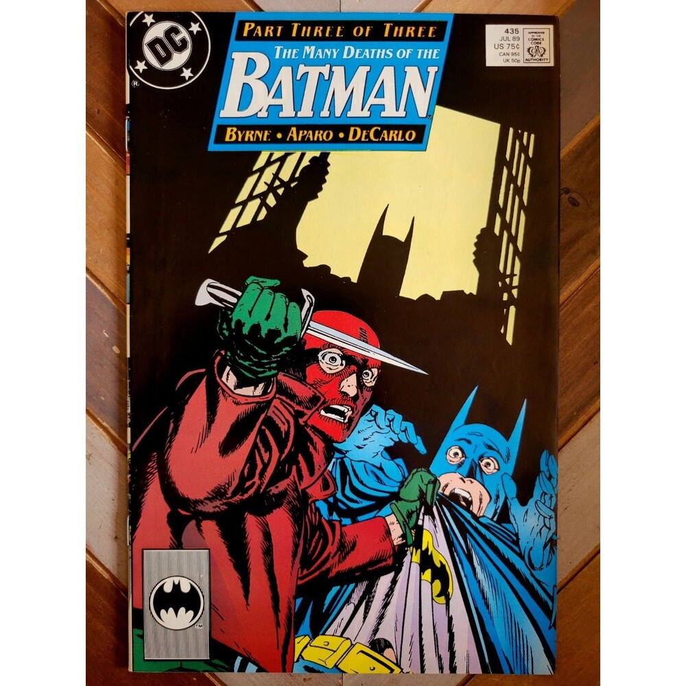 Batman #435 VG/FN 5.0 (DC 1989) "Many Deaths of Batman" John Byrne & Jim Aparo!